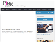 Tablet Screenshot of pink-pages.co.in